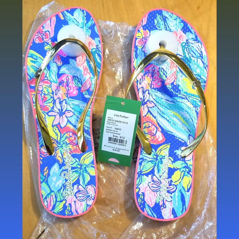 Lilly Pulitzer flip flopa